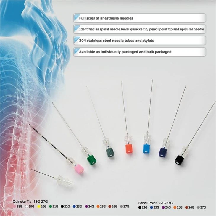 Disposable Epidural Puncture Needles