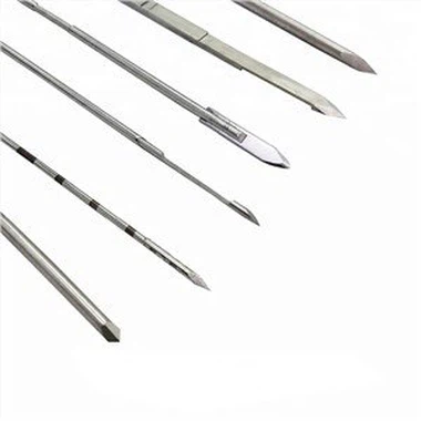 Trocar-nål i rustfrit stål med Trocar Point