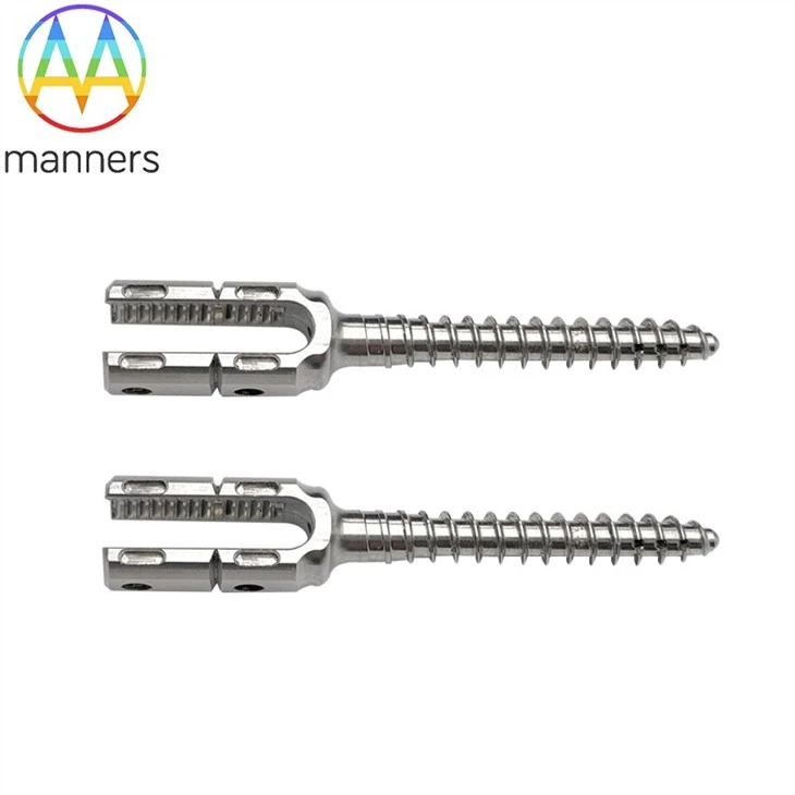 CNC Machining Process For Orthopedic Surgery Titanium Material Pedicle Screw