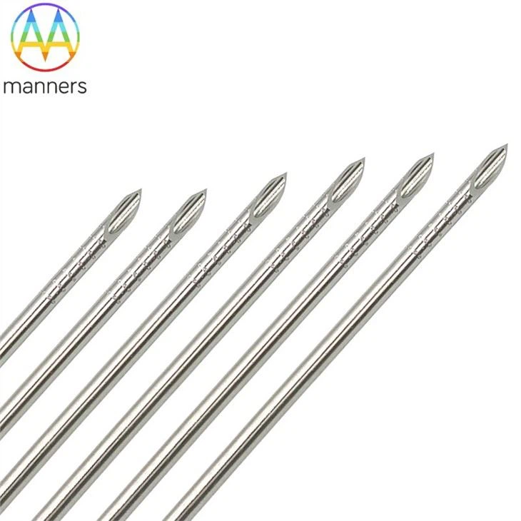 Echogenic Non-Insulated Ultrasound Needles