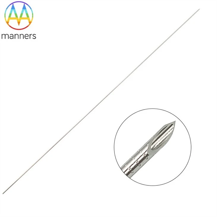 OEM Stainless Steel Laser Marking Echogenic Needle