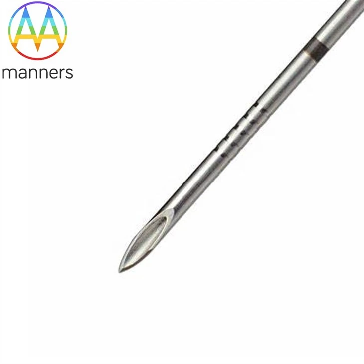 OEM Stainless Steel Laser Marking Echogenic Needle