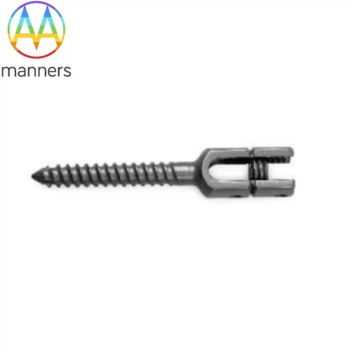 Polyaxial Cannulated Pedicle Screw For Medical Spinal Surgical Surgery