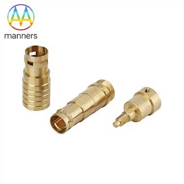 CNC-bearbejdede messingrørfittings